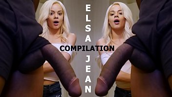 BANGBROS – Teen Elsa Jean Compilation: Petite Girl Stuffed With Big Cocks!